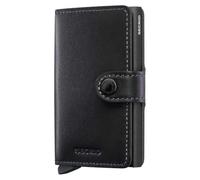 Secrid Miniwallet Original Powder Leather Wallet Black