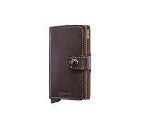 Secrid The MiniWallet is compact in size, but has a surprising capacity. The outer leather lining can hold bills, receipts and cards, while in the Cardprotector in all