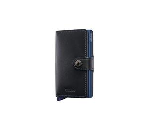 Secrid The MiniWallet is compact in size, but has a surprising capacity. The outer leather lining can hold bills, receipts and cards, while in the Cardprotector in all