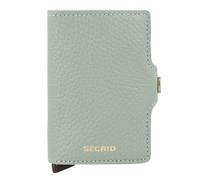 Secrid Twinwallet Credit card case RFID protection Leather 7 cm green