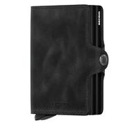 Secrid | Twinwallet Vintage | Black | Dual Card Holder One Size
