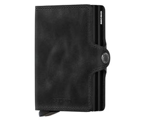 Secrid | Twinwallet Vintage | Black | Dual Card Holder One Size