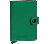 Secrid Miniwallet Credit card case RFID protection Leather 6.5 cm green