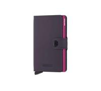 Secrid Unisex Mini Wallet Travel Accessory Card Holder Envelope, Dark Purple-Fuchsia, 10,2 x 6,5 x 2,1 cm, Classic