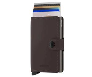 Secrid Unisex Mini Wallet Travel Accessory Card Holder Envelope, Truffle, Standard Size, mini Wallet
