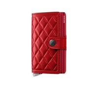 Secrid Unisex Miniwallet Emboss Diamond Red size OS | Wallets Outlet | Unisex | Red OS
