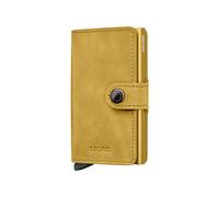 Secrid Miniwallet Vintage Leather Wallet Yellow