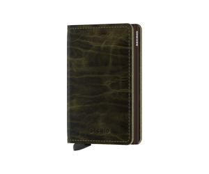 Secrid Unisex Slimwallet Dutch Martin Olive size OS | Wallets Outlet | Unisex | Green OS