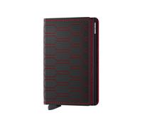 Secrid Unisex Slimwallet Fuel Black-red size OS | Wallets Outlet | Unisex | Black OS