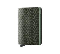 Secrid Unisex Slimwallet Hexagon Green size OS | Wallets Outlet | Unisex | Green OS