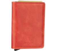Secrid Unisex Slimwallet Vintage Travel Accessory Card Holder in Envelope Format, orange, One Size