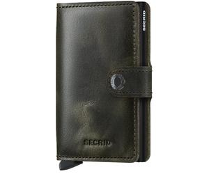 SECRID Vintage MiniWallet RFID Blocking Auto Pop up CARDHOLDER WALLET