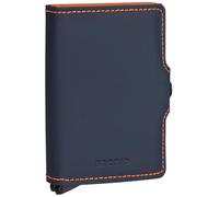 Secrid Wallet Twinwallet Mat, Midnight Blue Orange, 10,2 x 6,5 x 2,1 cm, Two Tone
