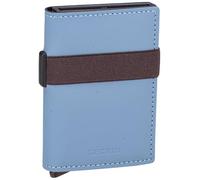 Secrid | Bandwallet Matte Leather | Steel Blue/Brown | Card Holder One Size