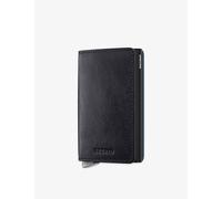 Secrid Womens Secrid Basco Premium Slimwallet Leather Wallet Ink