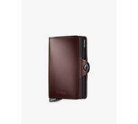 Secrid Twinwallet Dusk Leather Wallet Brown