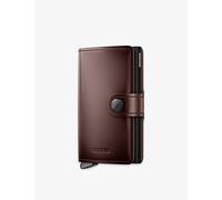 Secrid Miniwallet Dusk Leather Wallet Brown