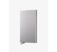 Secrid Womens Secrid Fluted Premium Aluminium Card Holder Silver