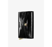 Secrid Womens Secrid Premium Envelope Leather Wallet Black
