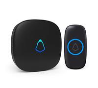 SECRUI Wireless Doorbell, IP55 Waterproof Plug in Doorbell Kit Operating at The 1000ft Range with 58 Chimes, 5 Volume Levels and LED Flash Lights