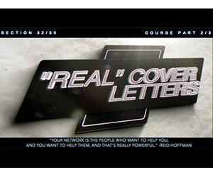 SECTION 32: Applying for Jobs with a Cover Letter Strategy.....The Only Thing That Matters When Writing A Cover Letter is...