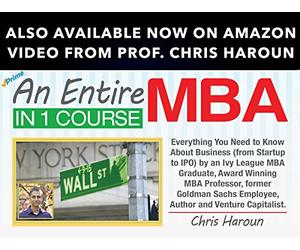 SECTION 50: Other Courses by Professor Haroun: "An Entire MBA in 1 Course" - Now on Amazon Video!