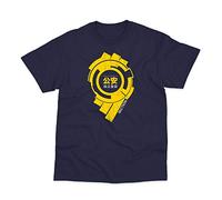 Section 9 Inspired By Ghost in The Shell Printed T-Shirt XXL Navy Blue