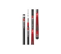 Section High Carbon Telescopic Fishing Rod, Freshwater Hand Pole | Cross Reverse Carbon Blank, Forward-Shifted Balance, Anti-Joint Lock Grooves, 3.6m-6.3m