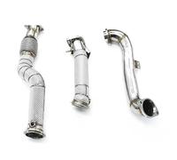 Section High Flow Pipes Branch Downpipe Exhaust Pipe For M3/M4 For G82 For G80 For G83 For G8X Car Exhaust Flexible