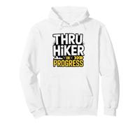 Section Hiker Humor Thru Progress Appalachian Trail Pullover Hoodie