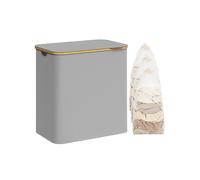 Section Laundry Basket with Lid, Dove Grey / 150L (60 x 38.5 x 70.5 cm)