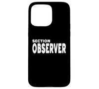 SECTION OBSERVER Trial race official motorcycle motorsport Case for iPhone 15 Pro Max