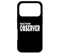SECTION OBSERVER Trial race official motorcycle motorsport Case for iPhone 17 Pro
