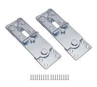 Sectional Sofa Connector Couch Joint Clips Interlocking Alligator Clamps Bottom Fixings with Screws for Modular Couch Furniture (2Pcs)