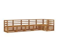 vidaXL Sofa Sets 6 pcs Natural Solid Acacia Wood