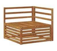 Sectional Sofa Units Solid Acacia Wood Garden Furniture Modern Outdoor vidaXL