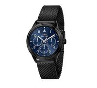 Mens Wristwatch SECTOR 670 R3253540010 Multifunction Steel Mesh Black Blue