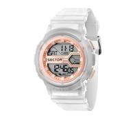 Sector Ex-39 Men's Watch, Digital, Quartz - R3251547001, White, M, Strap