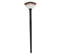 Sector Makeup Brush Professional Wood Handle Powder Brush Smooth for Blush Eye Face Powder Cosmetics Black