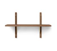 Sector narrow shelf Chêne fumé one size