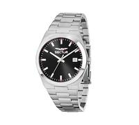Sector No Limits C300 Collection Men's Watch, Time, Date, Analogue, 40 mm, Gift Ideas for Men, silver, One size, Classic
