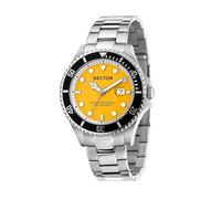Sector No Limits Men's Watch, Time, Date, Analogue, 43 mm, Collection 230, Matt Effect, yellow, One size, Classic