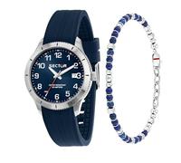 Sector No Limits Men's Watch, Time, Date, Analogue, Steel Band, 270 Special Pack Collection with Bracelet - R3251578018