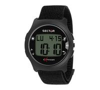 Sector No Limits R3251530001 Men's Digital Analogue Quartz Watch with Nylon Strap, Pink, Ribbon