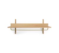 Sector Shelf Oak/Brass