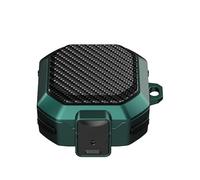 Secuer Lock Switch Armor Case For Samsung Galaxy buds live/pro/2/2Pro Earbuds case Earphone Cover With Buckle Hook,Green