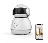 SECUEYE APP 3MP Home Security Camera WiFi Pan/Tilt/Zoom 1080P Day/Night Automatic Tracking 2-Way Audio Motion Detection 24/7 Recording