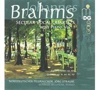 Secular Choral Works With Piano Vol. 1 by Brahms (2013-08-03)
