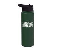 Secular Humanist Humanism Science Reason Atheist Atheism Stainless Steel Insulated Water Bottle