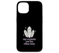 Secular Witch Ironic Crystal Skeptic Moon Phases No Spells Case for iPhone 13